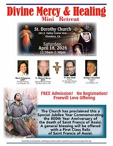 Divine Mercy & Healing Mini Retreat